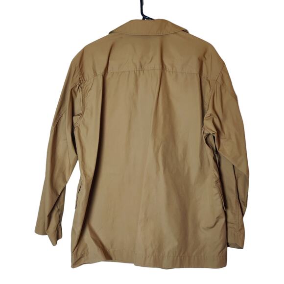 Uniqlo U Men's Khaki Cotton Canvas Utility Jacket Medium Military Inspired - Picture 3 of 11